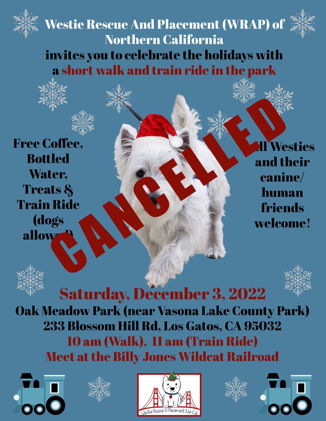 WRAP Winter Walk 2022 Cancelled detail WRAP Winter Walk 2022 Cancelled detail